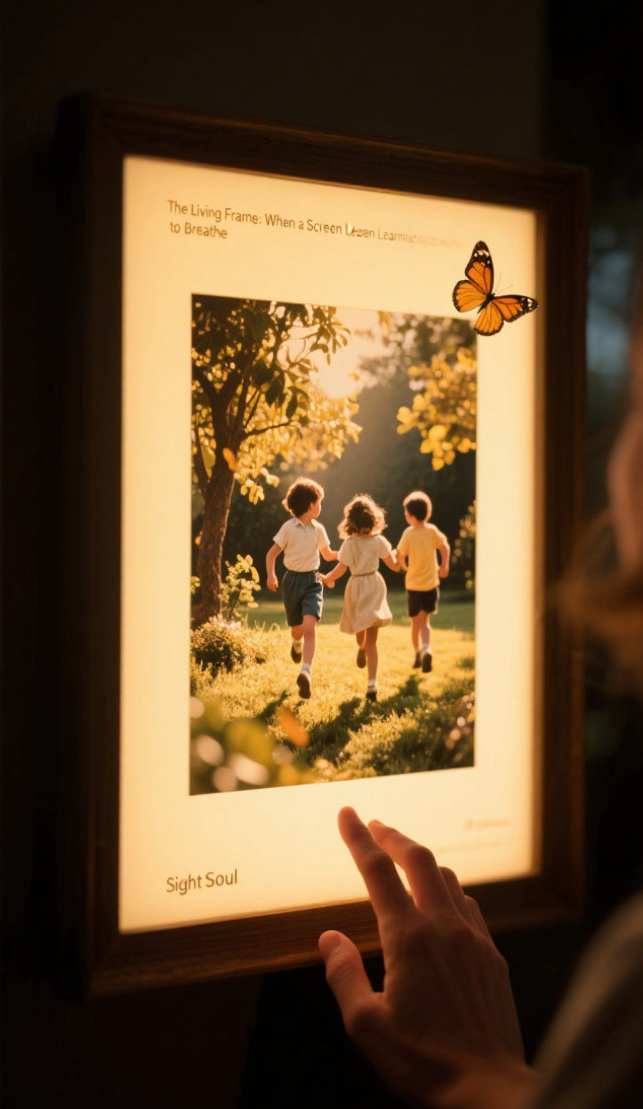 The Living Frame: When a Screen Learns to Breathe