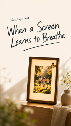 The Living Frame: When a Screen Learns to Breathe