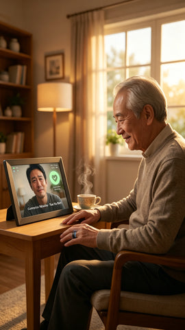 Elderly Health Care: When Technology Watches Over Love